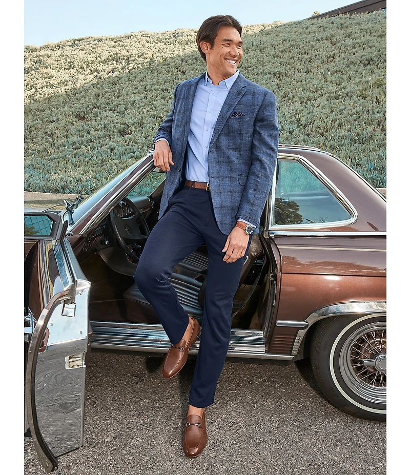 Johnston & Murphy Men's Higgins Leather Bit Loafers