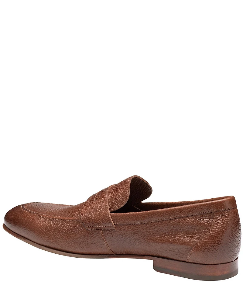Johnston & Murphy Men's Higgins Leather Penny Keeper Loafers