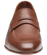 Johnston & Murphy Men's Higgins Leather Penny Keeper Loafers
