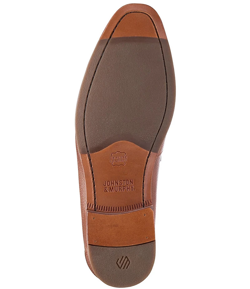 Johnston & Murphy Men's Higgins Leather Penny Keeper Loafers