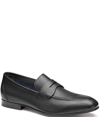 Johnston & Murphy Men's Higgins Leather Penny Keeper Loafers