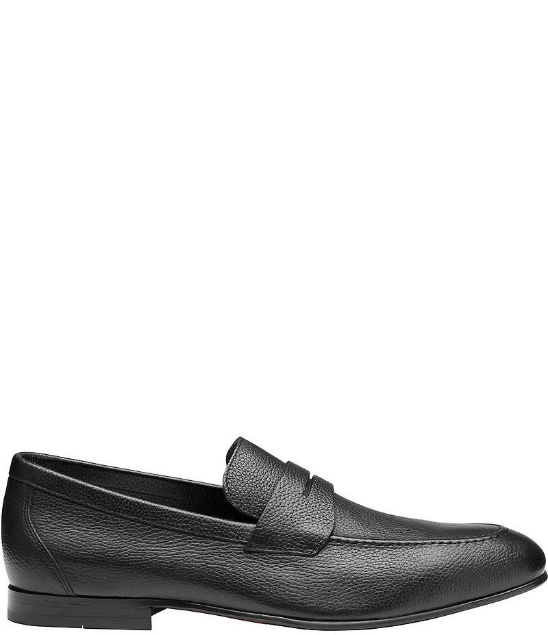 Johnston & Murphy Men's Higgins Leather Penny Keeper Loafers