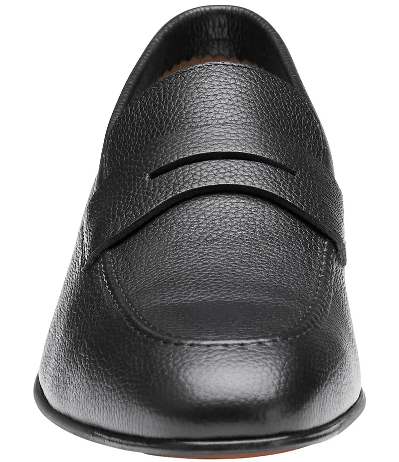Johnston & Murphy Men's Higgins Leather Penny Keeper Loafers