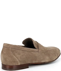Johnston & Murphy Men's Higgins Penny Suede Loafers