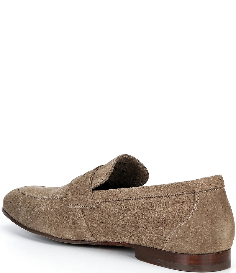 Johnston & Murphy Men's Higgins Penny Suede Loafers