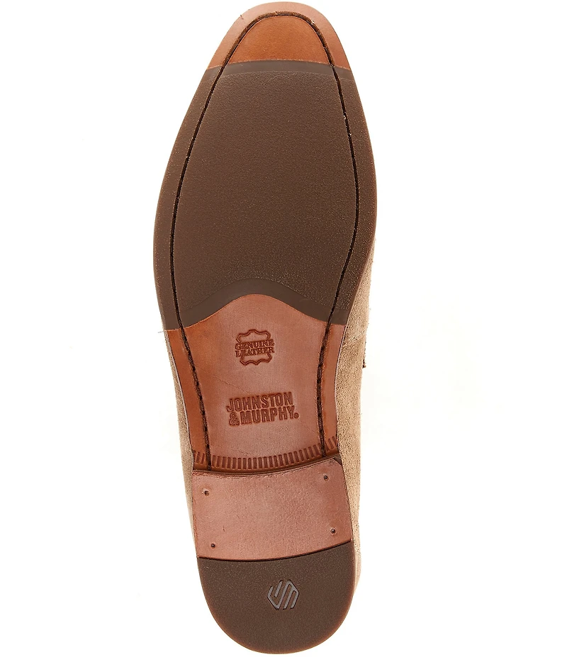 Johnston & Murphy Men's Higgins Penny Suede Loafers