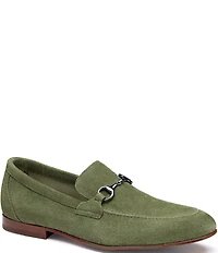 Johnston & Murphy Men's Higgins Suede Bit Loafers
