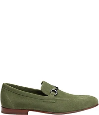 Johnston & Murphy Men's Higgins Suede Bit Loafers