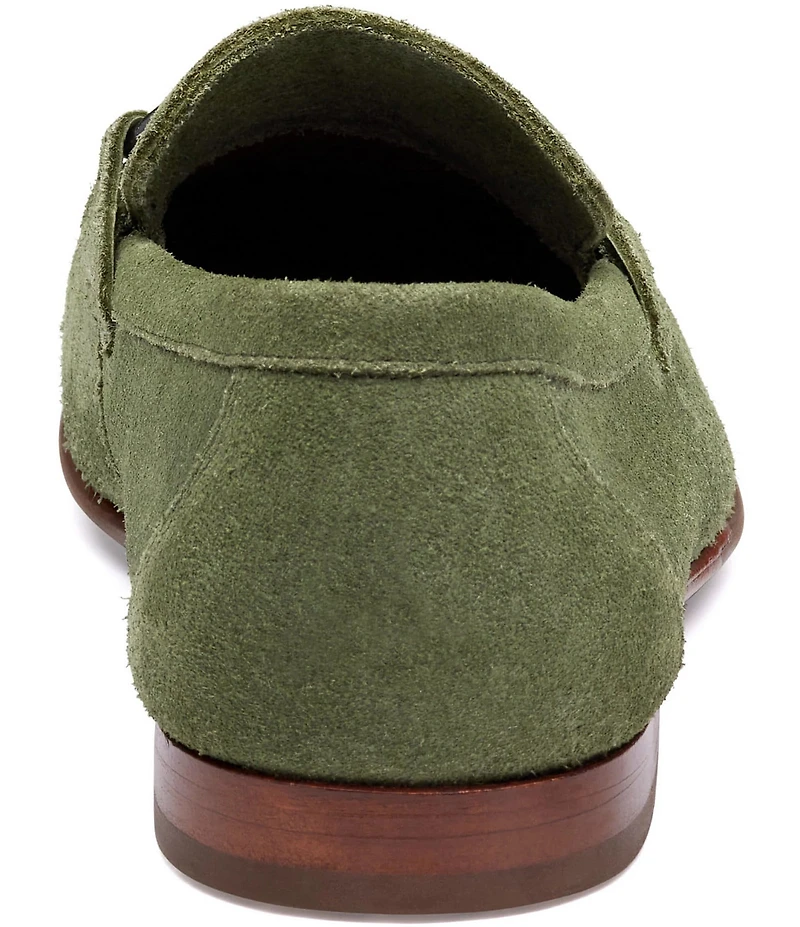 Johnston & Murphy Men's Higgins Suede Bit Loafers