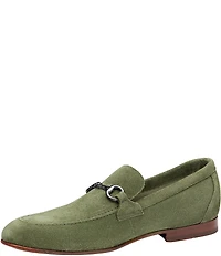 Johnston & Murphy Men's Higgins Suede Bit Loafers