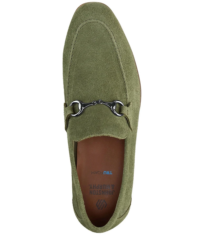 Johnston & Murphy Men's Higgins Suede Bit Loafers