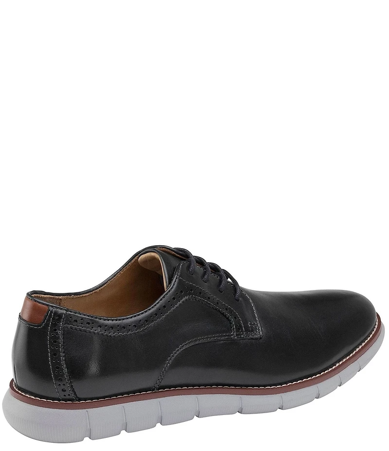 Johnston & Murphy Men's Holden Oiled Leather Brogue Detail Oxfords