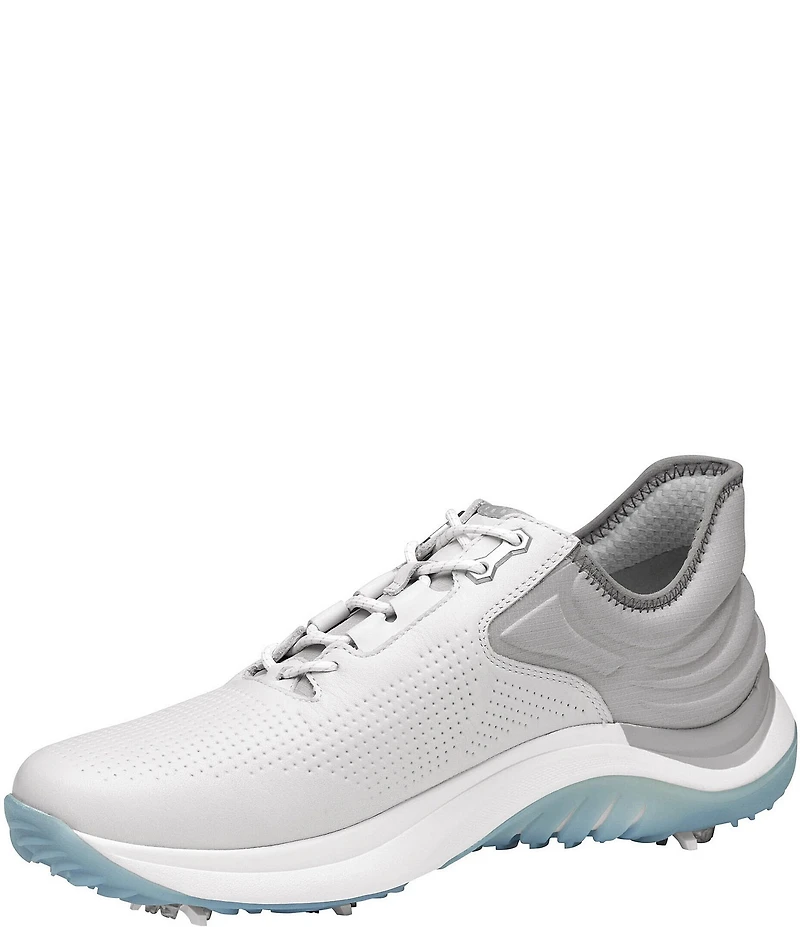 Johnston & Murphy Men's HTS1 Waterproof Leather Golf Sneakers