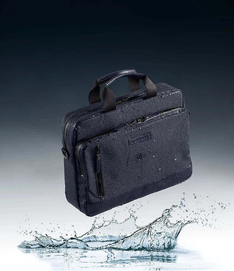 Johnston & Murphy Men's Hudson Waterproof Briefcase