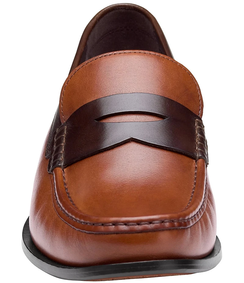 Johnston & Murphy Men's Humphrey Leather Penny Loafers