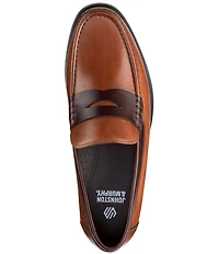 Johnston & Murphy Men's Humphrey Leather Penny Loafers