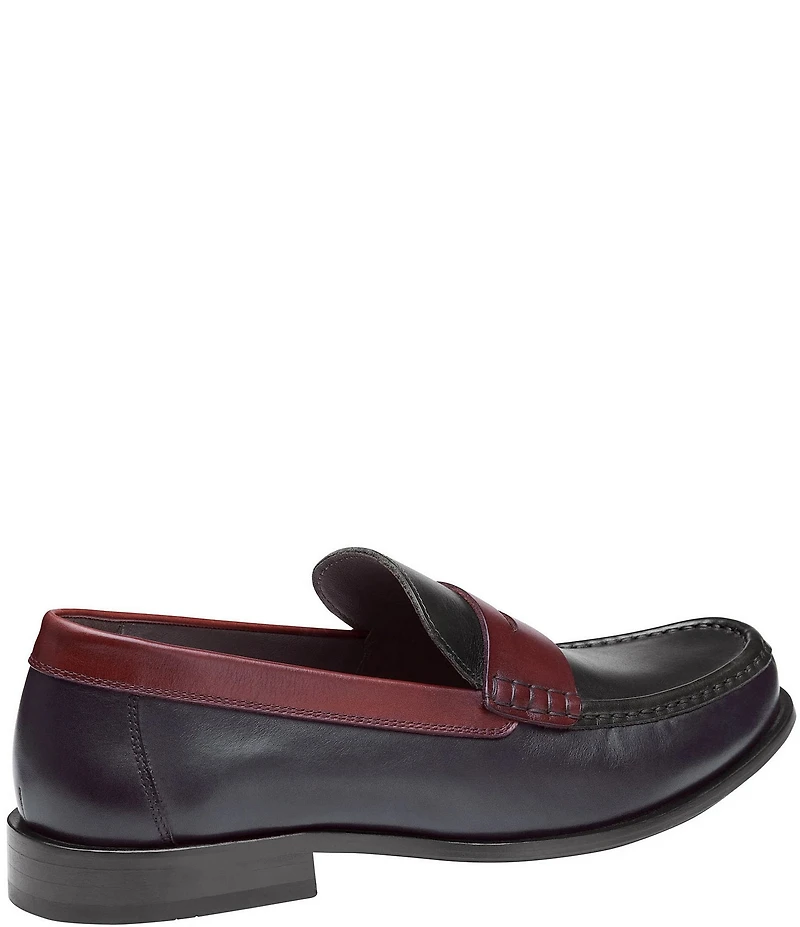 Johnston & Murphy Men's Humphrey Leather Penny Loafers