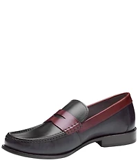 Johnston & Murphy Men's Humphrey Leather Penny Loafers