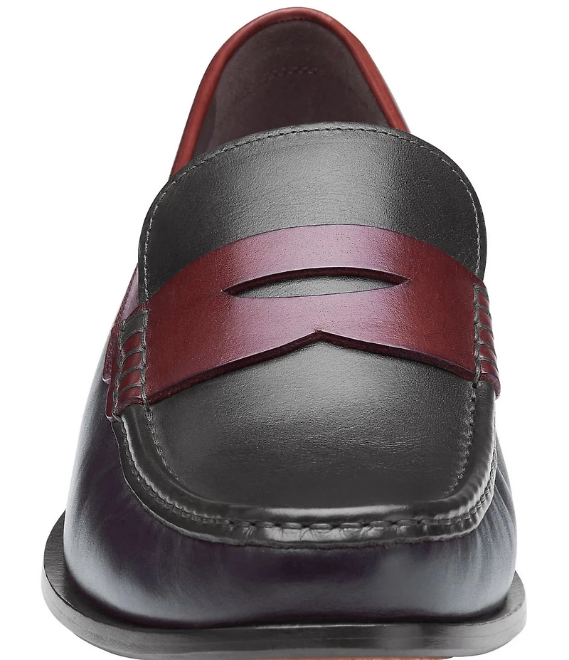 Johnston & Murphy Men's Humphrey Leather Penny Loafers
