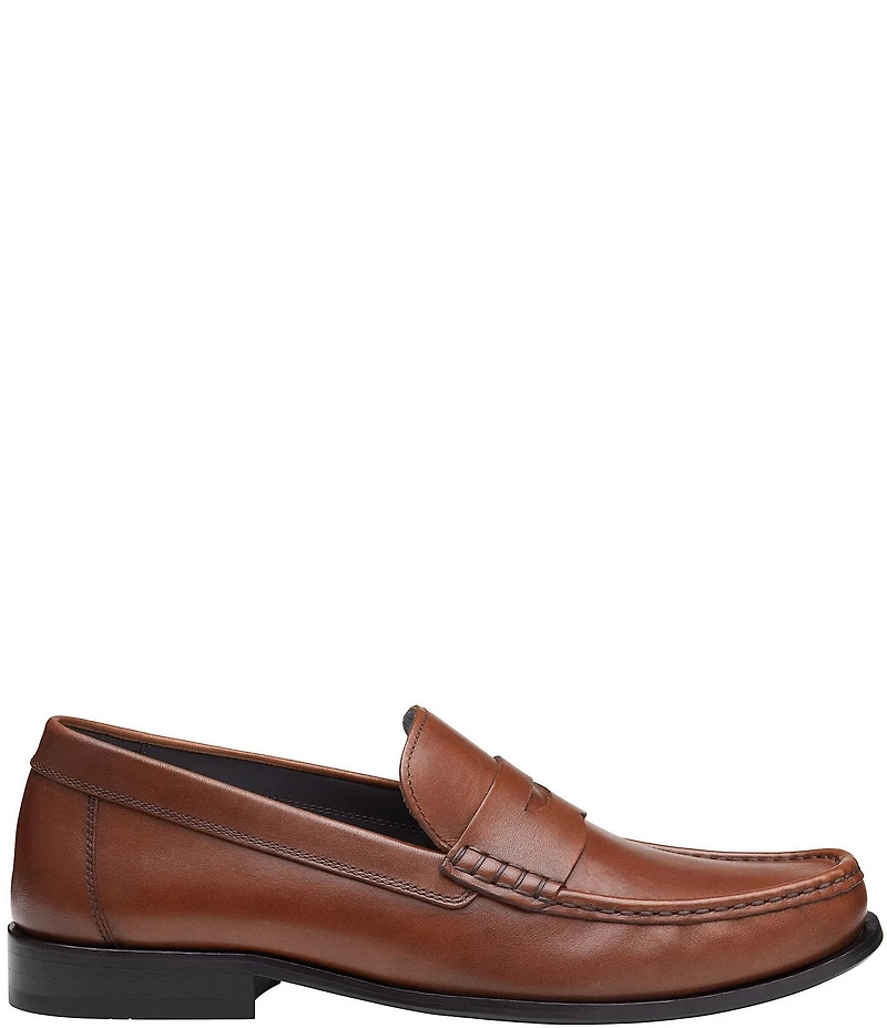 Johnston & Murphy Men's Humphrey Leather Penny Loafers