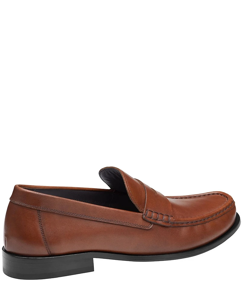 Johnston & Murphy Men's Humphrey Leather Penny Loafers