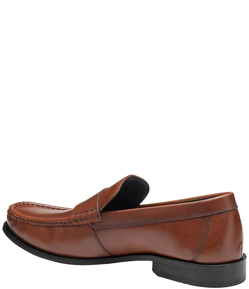 Johnston & Murphy Men's Humphrey Leather Penny Loafers