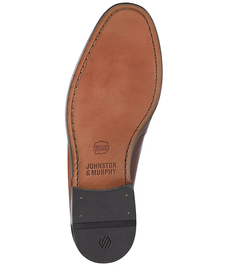Johnston & Murphy Men's Humphrey Leather Penny Loafers