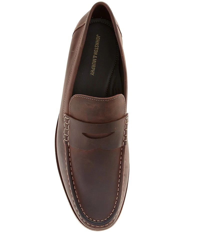 Johnston & Murphy Men's Humphrey Soft Leather Penny Loafers