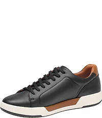 Johnston & Murphy Mens Kendall Lace-to-Toe Leather Sneakers