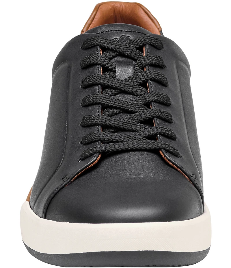Johnston & Murphy Mens Kendall Lace-to-Toe Leather Sneakers