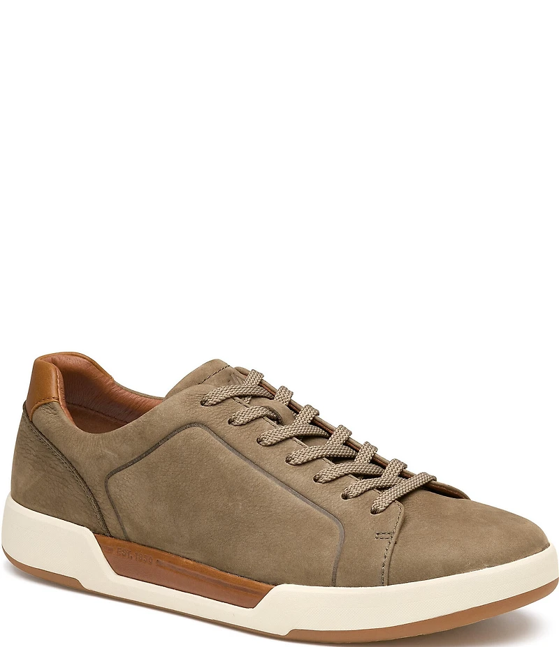 Johnston & Murphy Men's Kendall Lace-to-Toe Nubuck Sneakers
