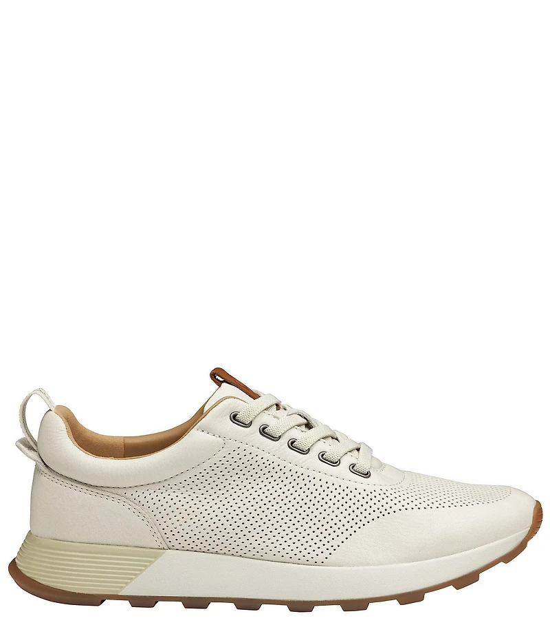 Johnston & Murphy Men's Kinnon Perforated Leather Sneakers