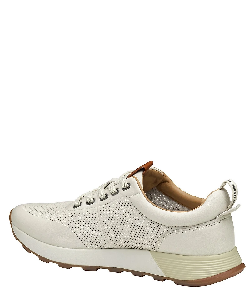 Johnston & Murphy Men's Kinnon Perforated Leather Sneakers