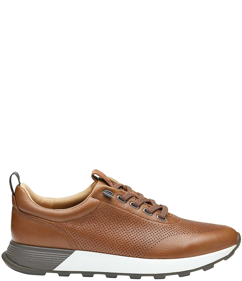 Johnston & Murphy Men's Kinnon Perforated Leather Sneakers