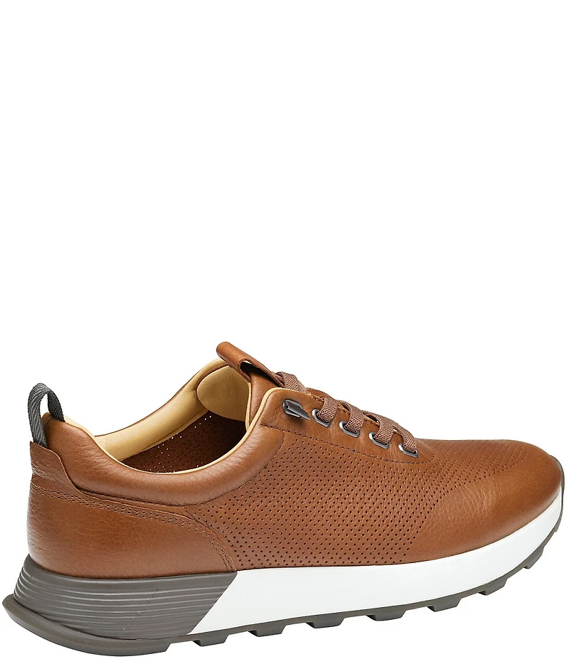 Johnston & Murphy Men's Kinnon Perforated Leather Sneakers