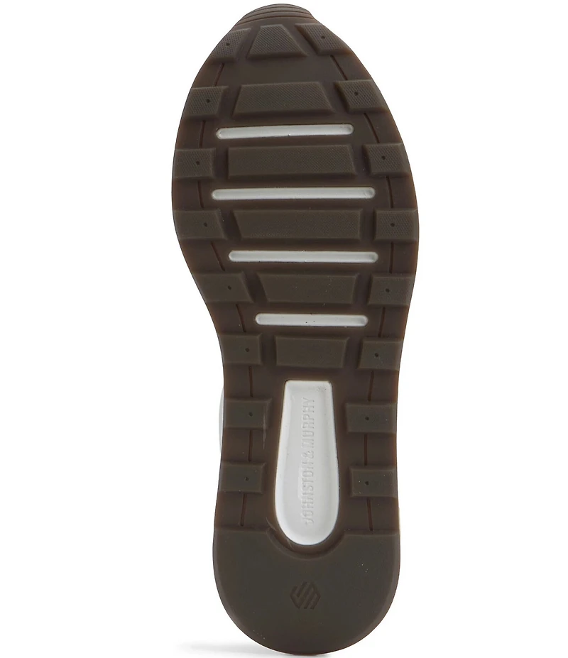 Johnston & Murphy Men's Kinnon T-Toe Perforated Leather Lace Up Sneakers
