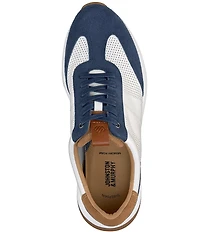 Johnston & Murphy Men's Kinnon T-Toe Perforated Leather Lace Up Sneakers