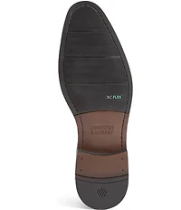 Johnston & Murphy Men's Landry Embossed Leather Cap Toe Lace Up Oxfords