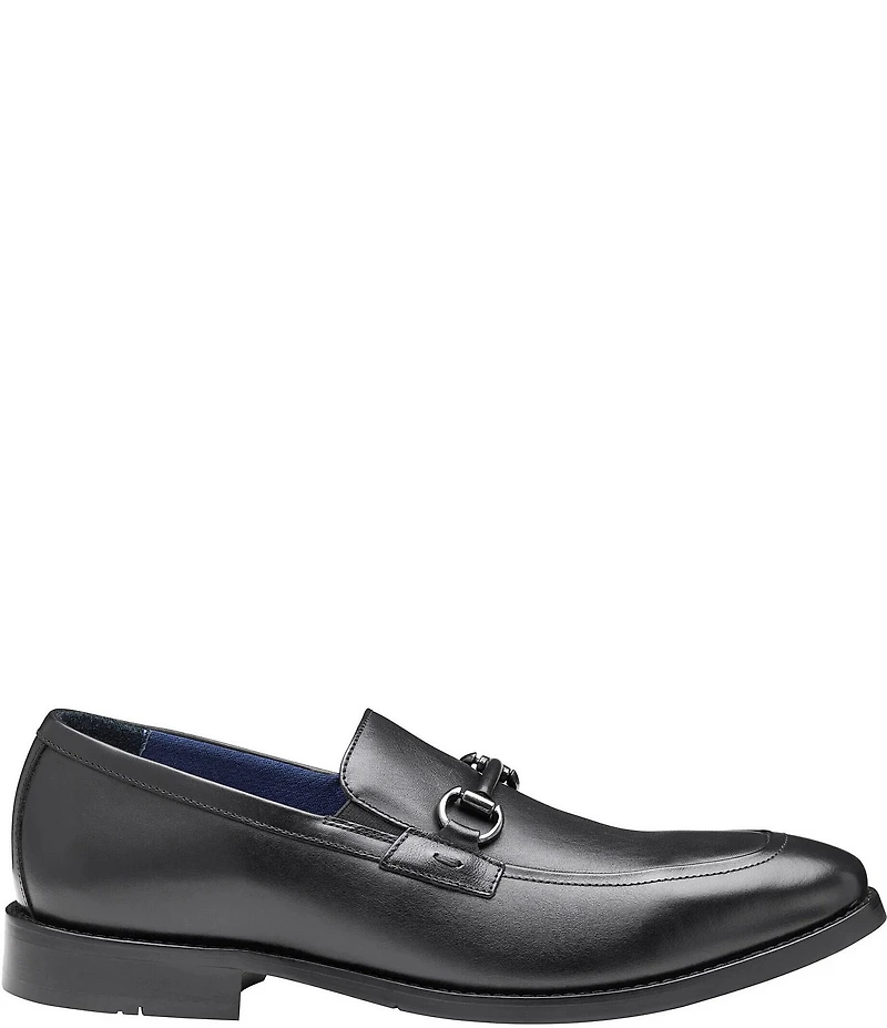 Johnston & Murphy Men's Landry XC Flex Leather Bit Buckle Slip On Loafers