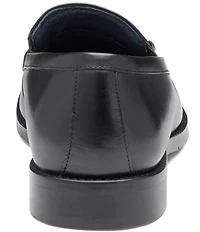 Johnston & Murphy Men's Landry XC Flex Leather Bit Buckle Slip On Loafers