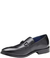 Johnston & Murphy Men's Landry XC Flex Leather Bit Buckle Slip On Loafers