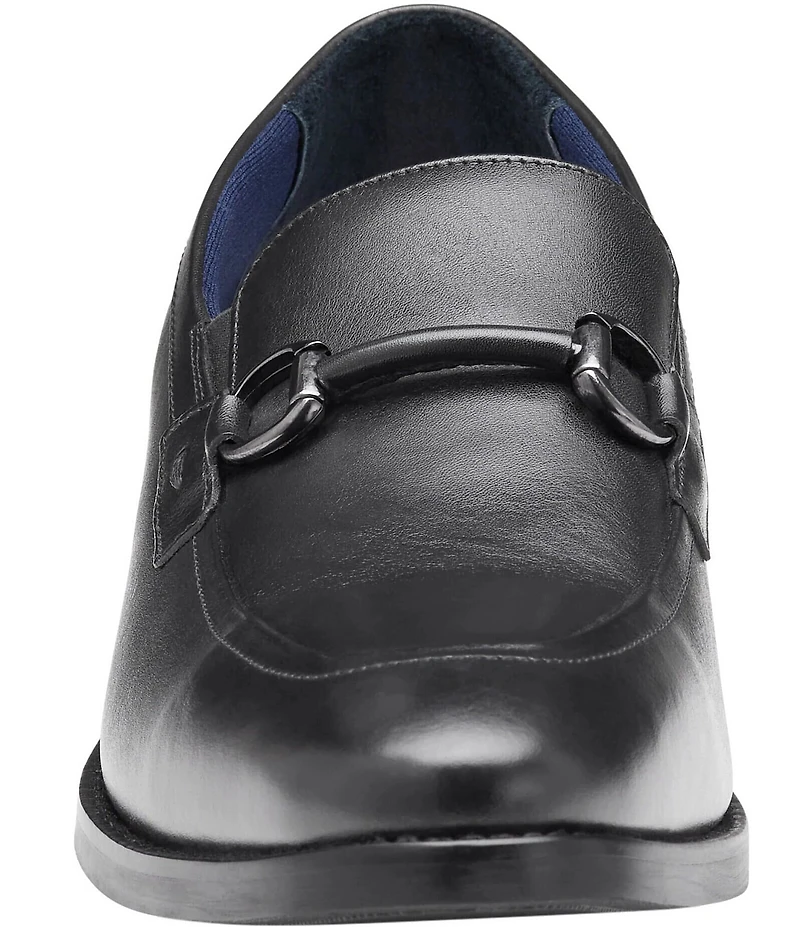 Johnston & Murphy Men's Landry XC Flex Leather Bit Buckle Slip On Loafers