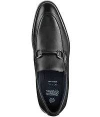 Johnston & Murphy Men's Landry XC Flex Leather Bit Buckle Slip On Loafers