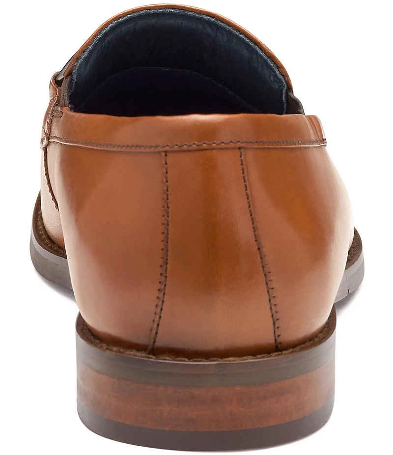 Johnston & Murphy Men's Landry XC Flex Leather Bit Buckle Slip On Loafers