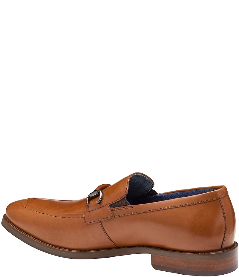 Johnston & Murphy Men's Landry XC Flex Leather Bit Buckle Slip On Loafers