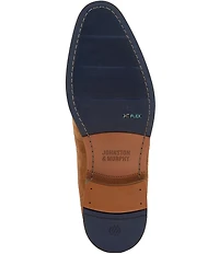 Johnston & Murphy Mens Landry Suede Bit Buckle Slip On Loafers