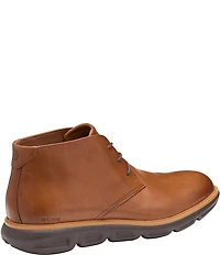 Johnston & Murphy Men's Larkin Leather Plain Toe Chukka Boots