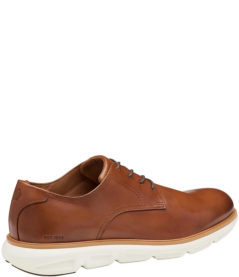 Johnston & Murphy Men's Larkin Leather Plain Toe Oxfords