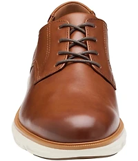 Johnston & Murphy Men's Larkin Leather Plain Toe Oxfords