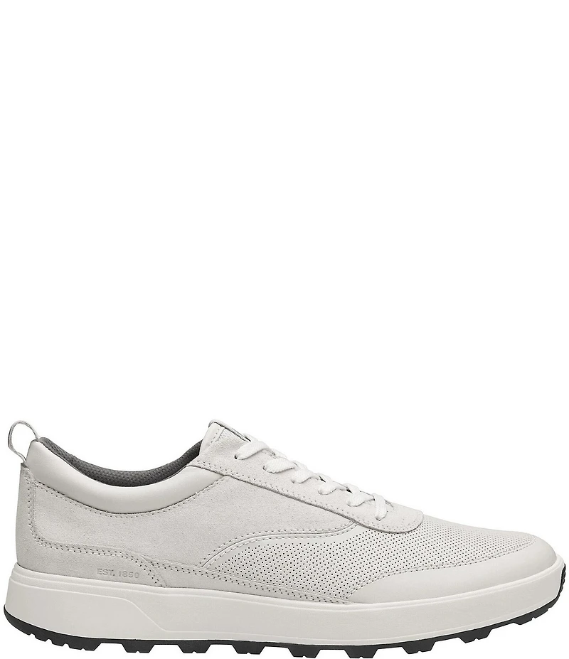 Johnston & Murphy Men's Lucas U-Throat Leather Suede Sneakers